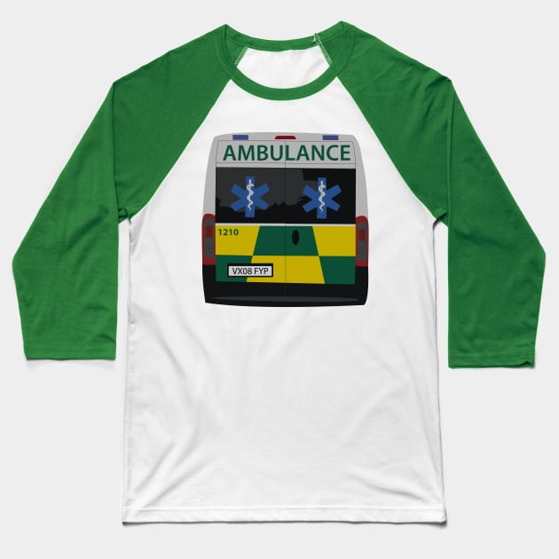 AMBULANCE!!!! Baseball T-Shirt by gvabe